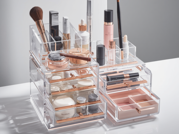 makeup organizer countertop